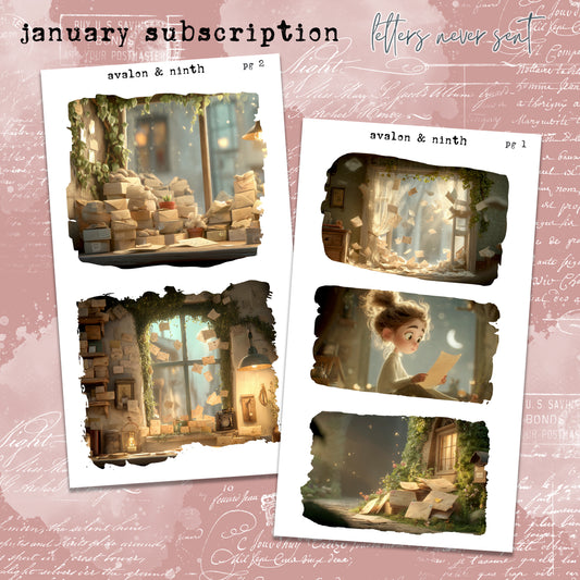 Monthly Journaling Deco Kit