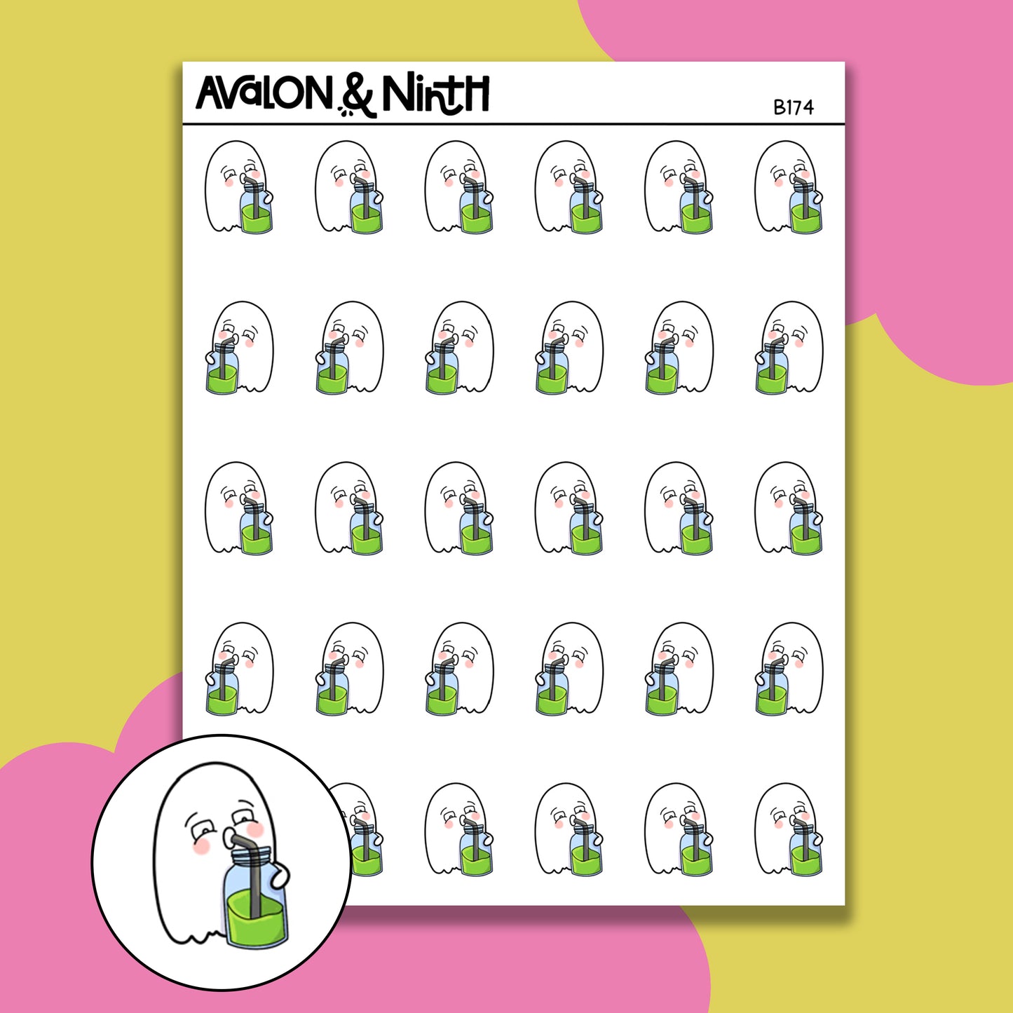 Boo - Green Juice or Smoothie // B174