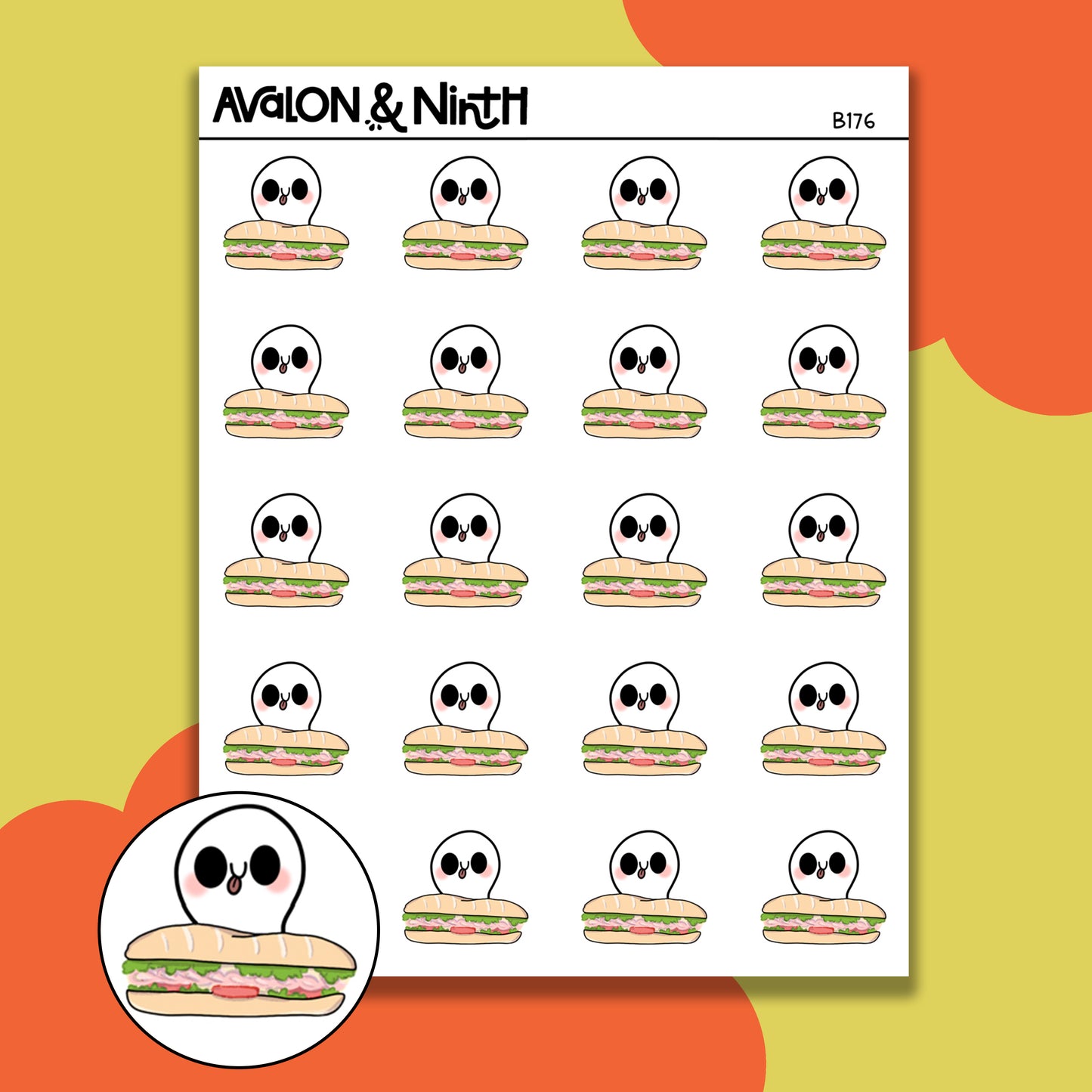 Boo - Sub Sandwich // B176