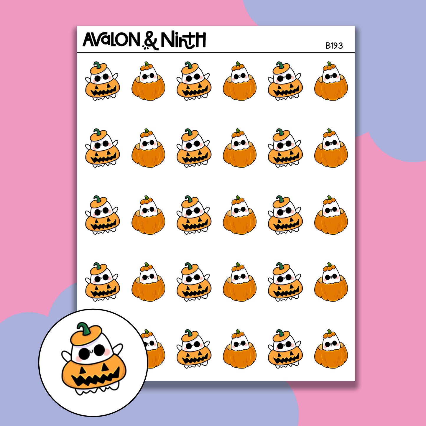 Boo - Pumpkin // B193