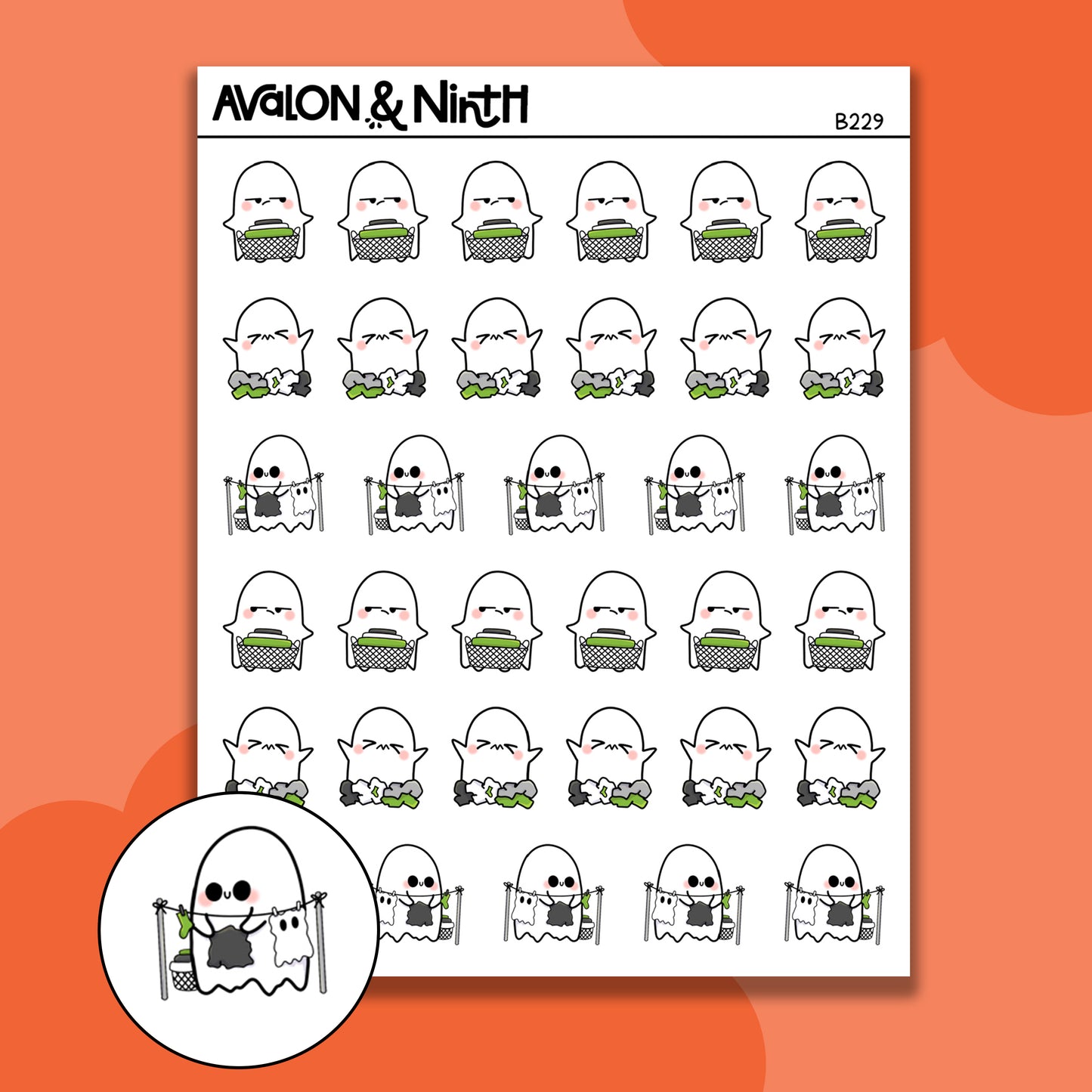 Boo - Laundry // B229