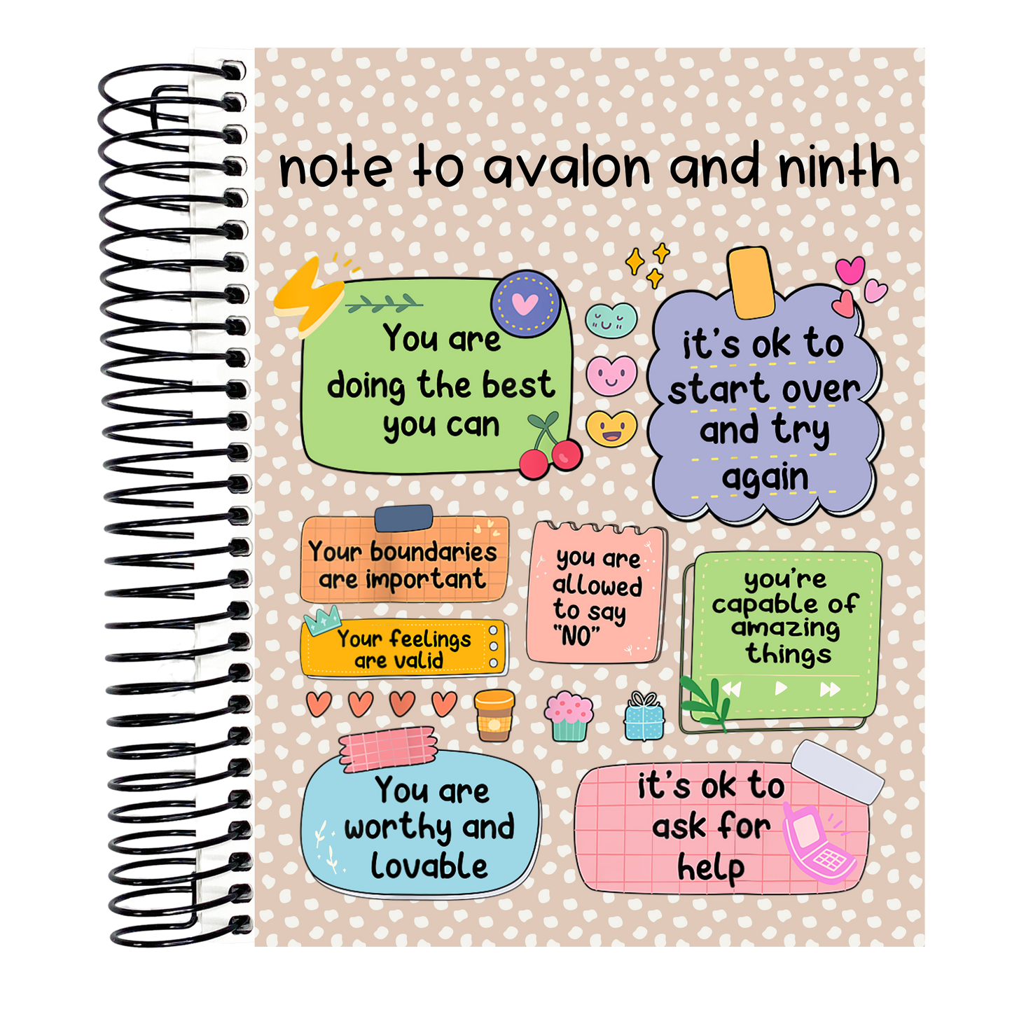 Reminder Notes - B6 Planner