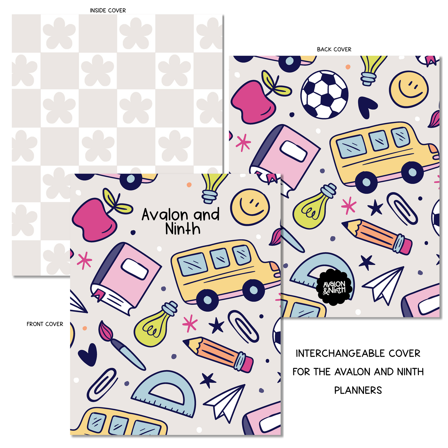 School Days - A La Carte Cover - 7x9, B6, Weeks