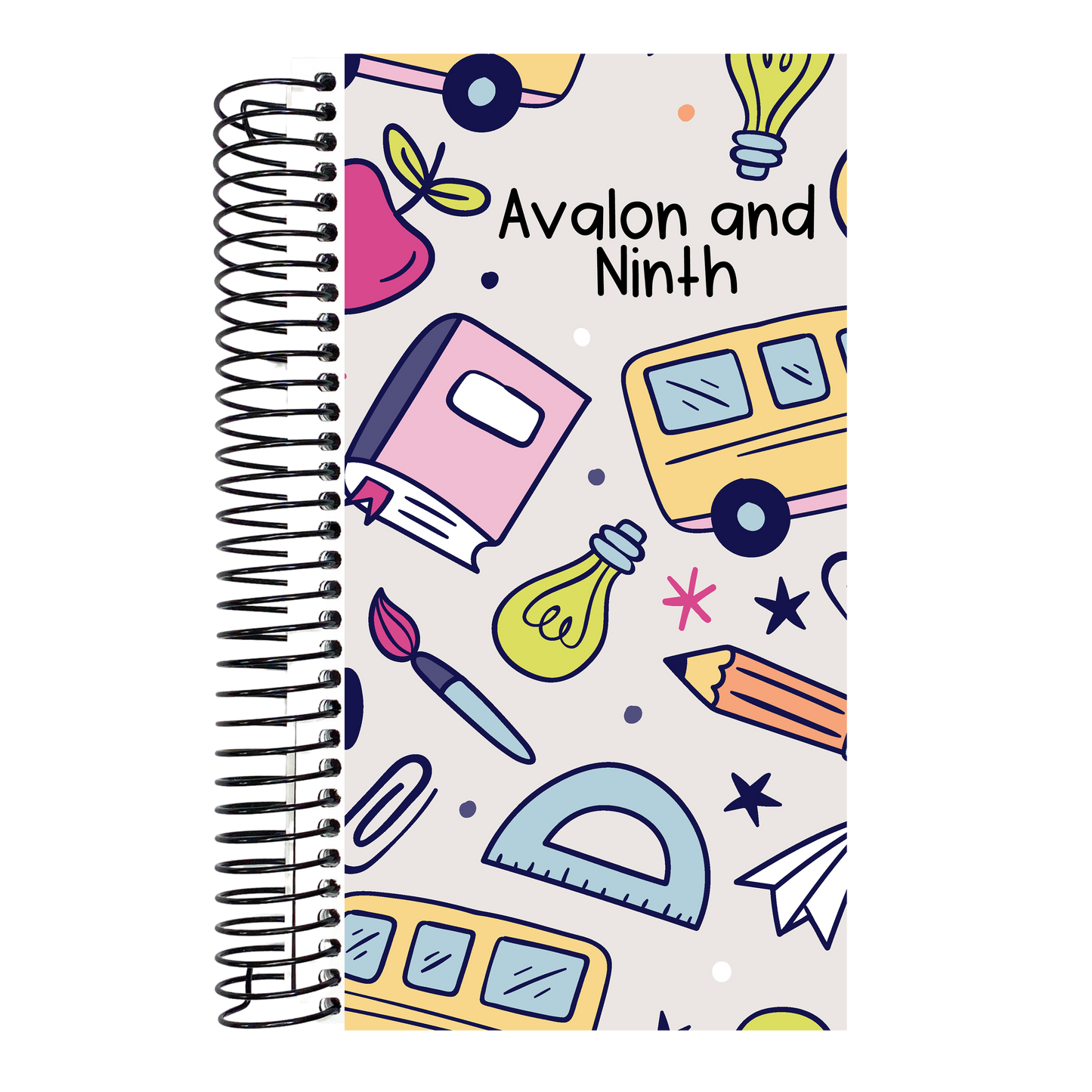 School Days - Weeks Planner