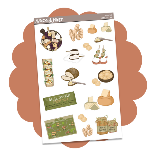 Artisan Fair Deco Sheet // DECO541