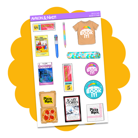 Book It Fair Deco Sheet // DECO549