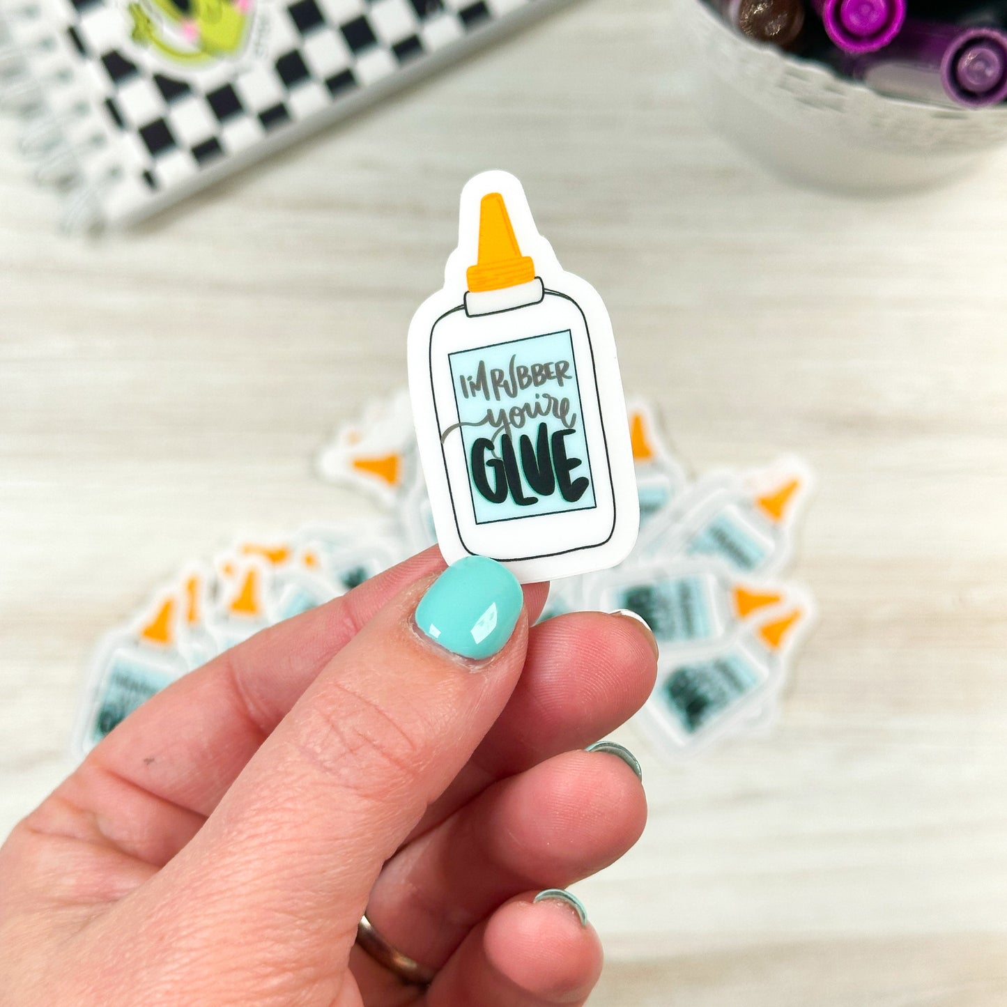 I'm Rubber You're Glue // DIE115