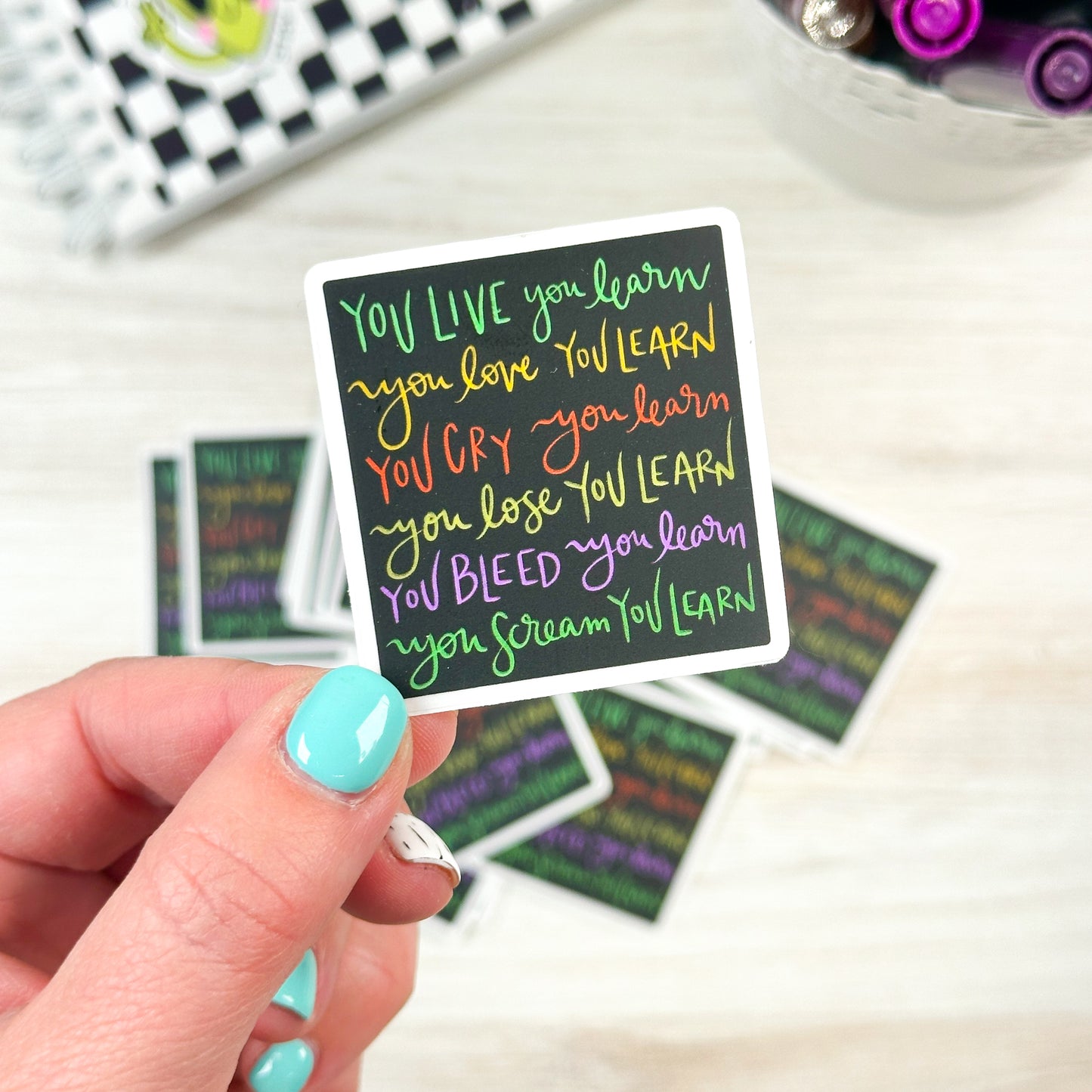 You Live You Learn // DIE122