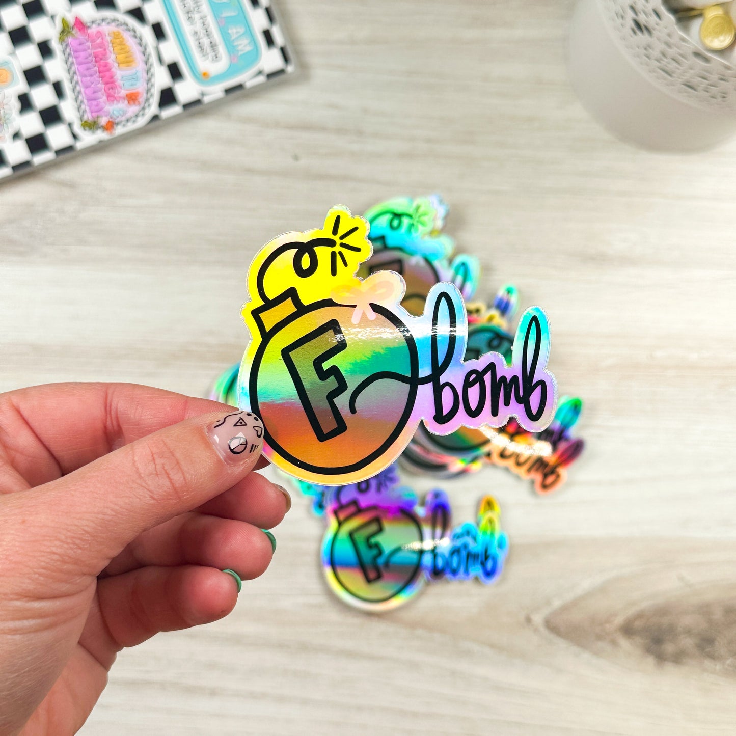 F-Bomb Holographic // DIE136