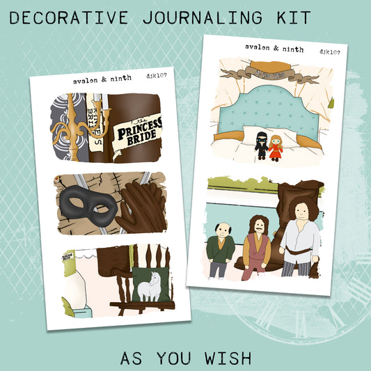 As You Wish Deco Journaling Kit // DJK107