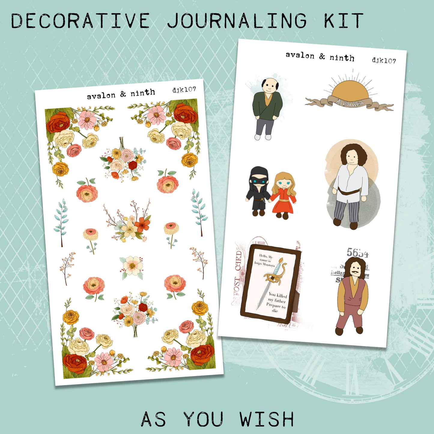 As You Wish Deco Journaling Kit // DJK107