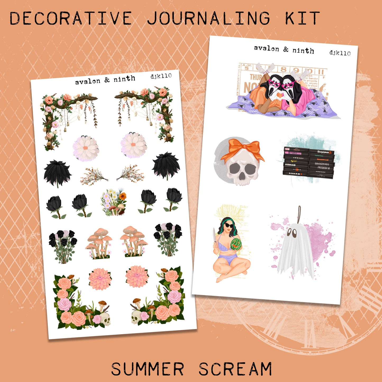 Summer Scream Deco Journaling Kit // DJK110
