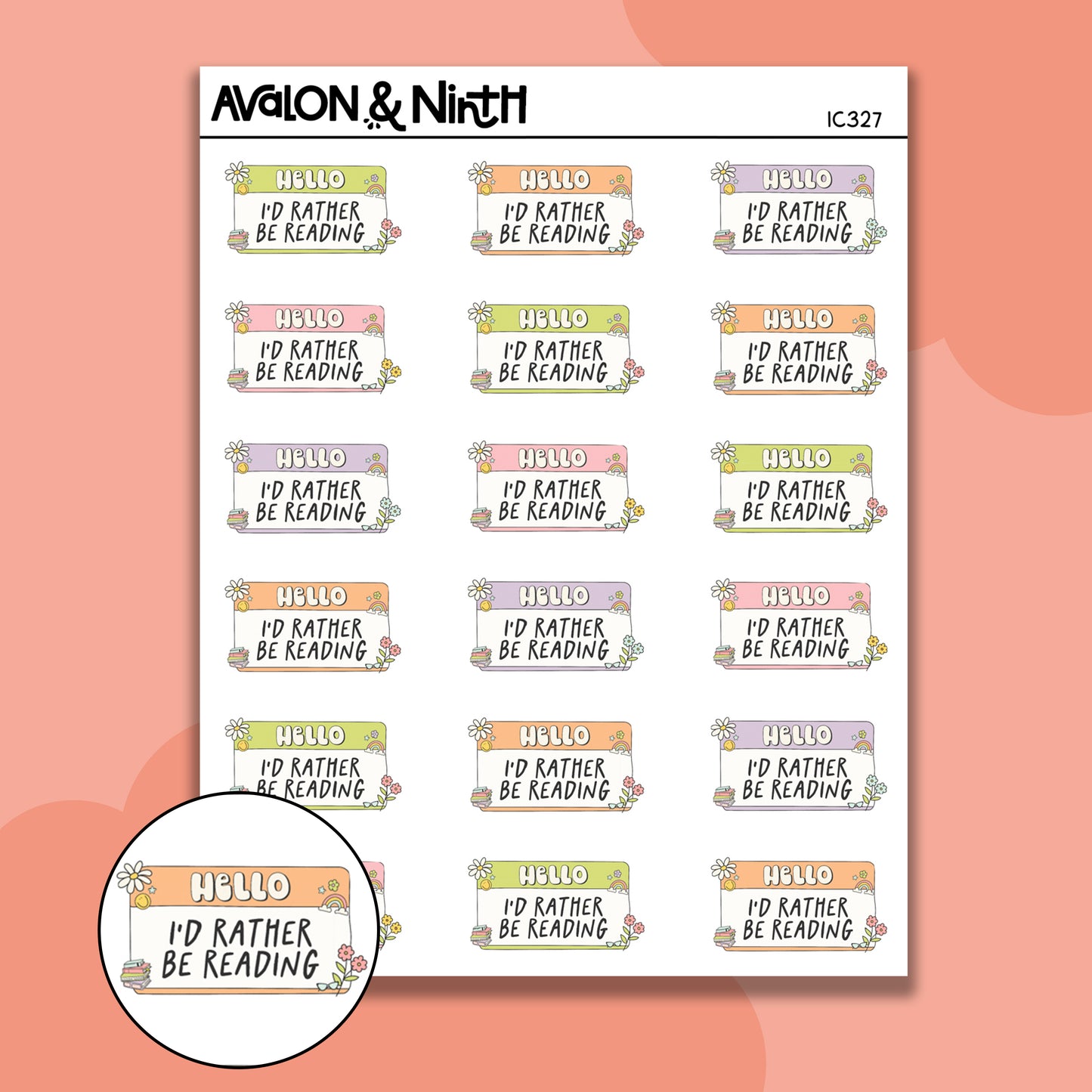 Hello I'd Rather Be Reading // IC327