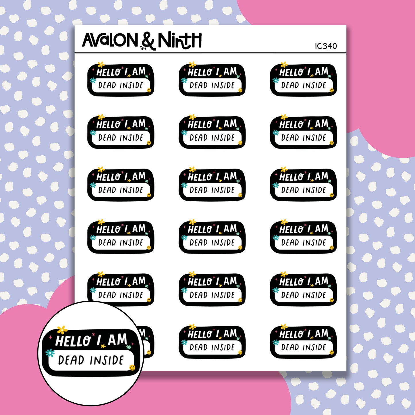 Hello I Am Dead Inside // IC340