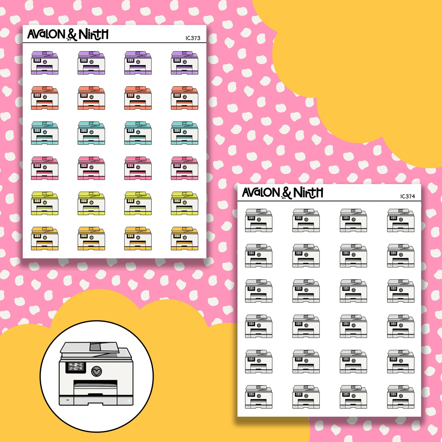 Printer // IC373-374