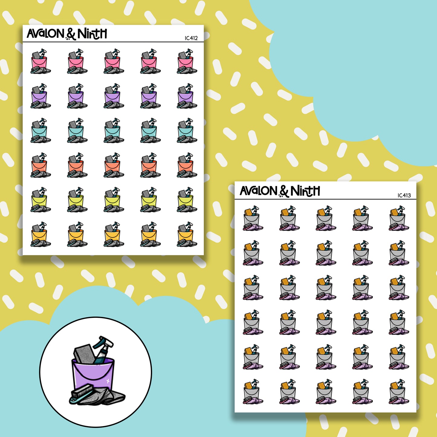 Cleaning Bucket // IC412-413