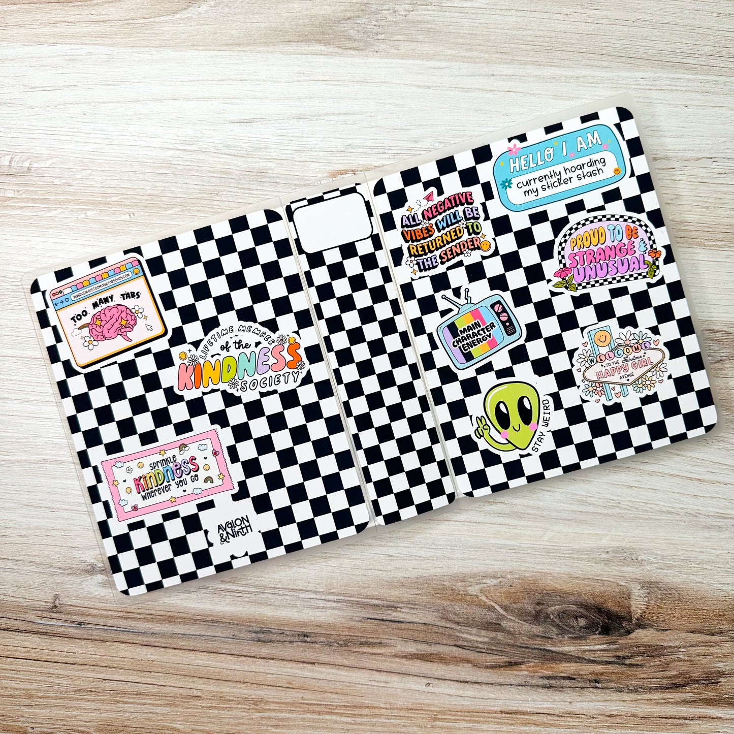 Sticker Hoarding 4x6 or 6x8 Sticker Album