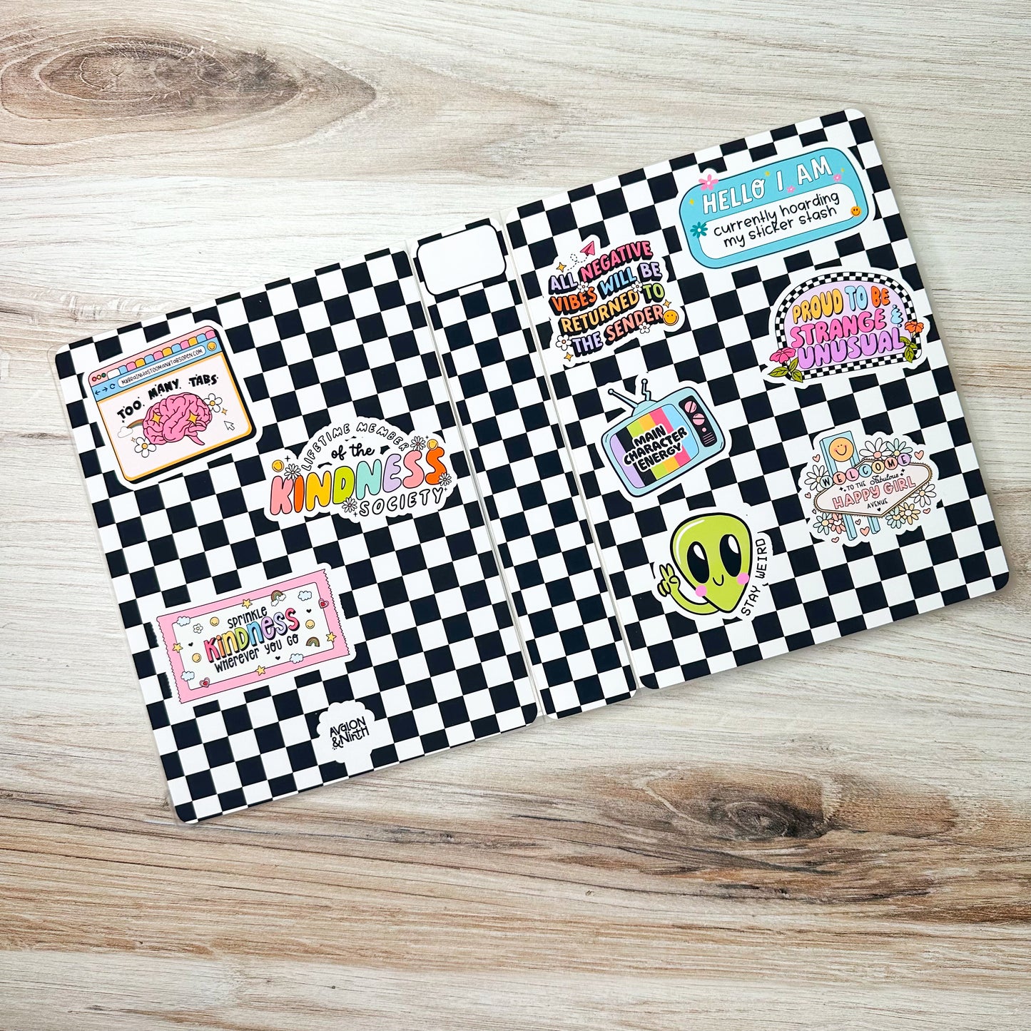 Sticker Hoarding 4x6 or 6x8 Sticker Album