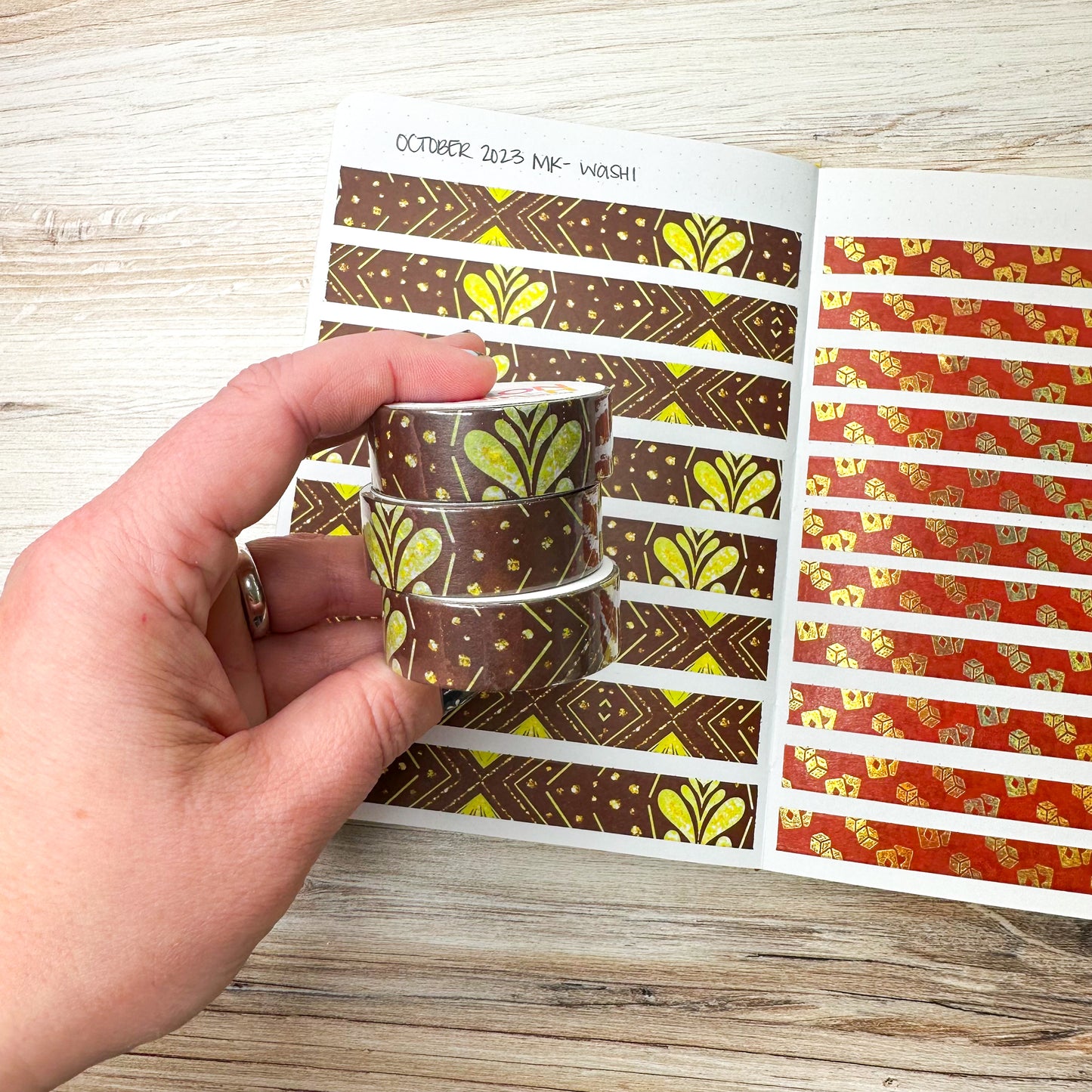 October 2023 Mystery Kit Washi - 15mm