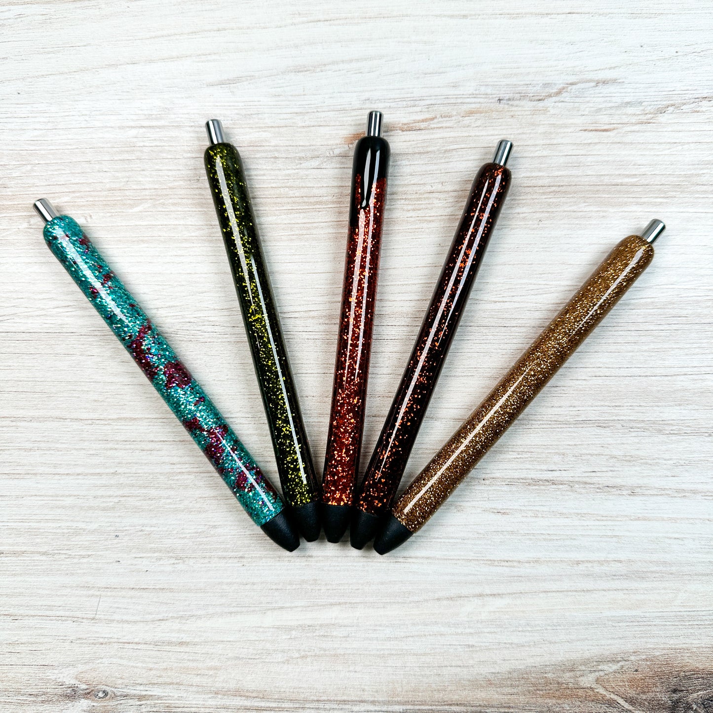 Glitter Pens - Black Gel Ink