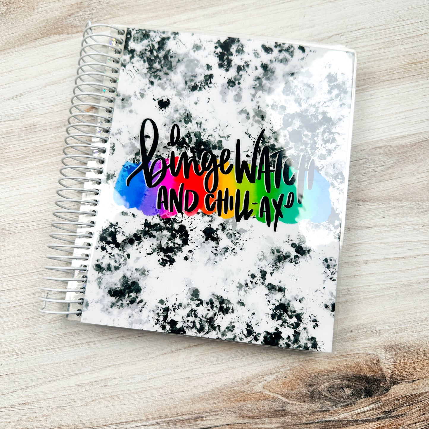 Binge Watch and Chillax - B6 Journal Style Planner