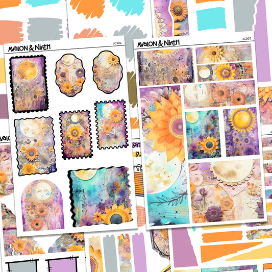 Journal Crew Moonlight Sunflowers // JC301