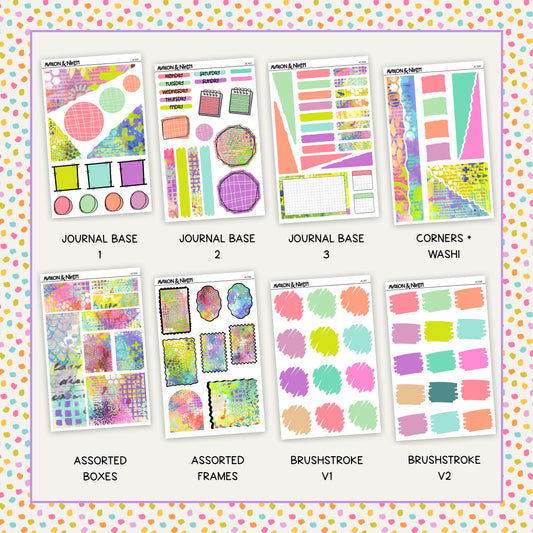 Journal Crew Painted Words // JC701