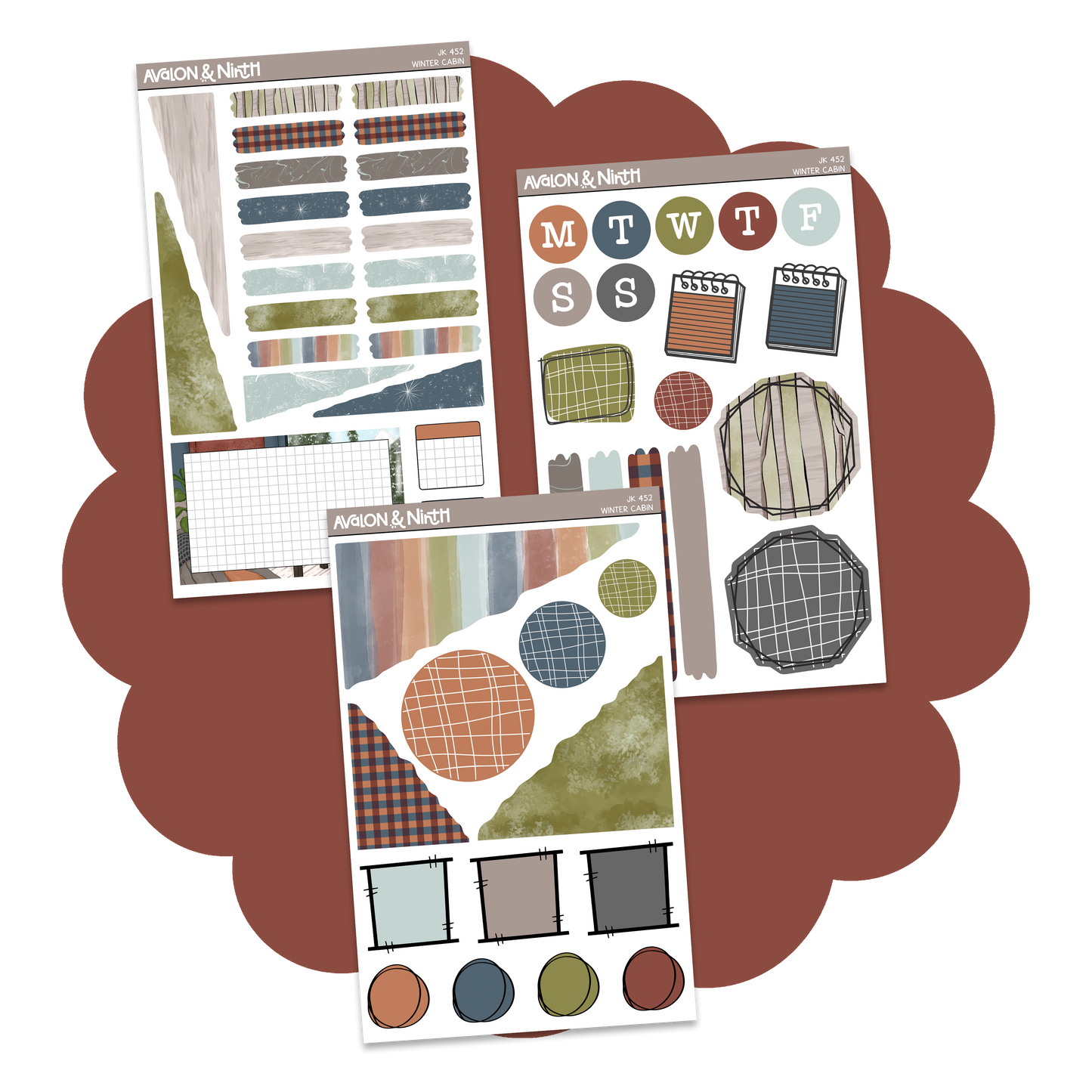 Winter Cabin Journaling Kit // JK452