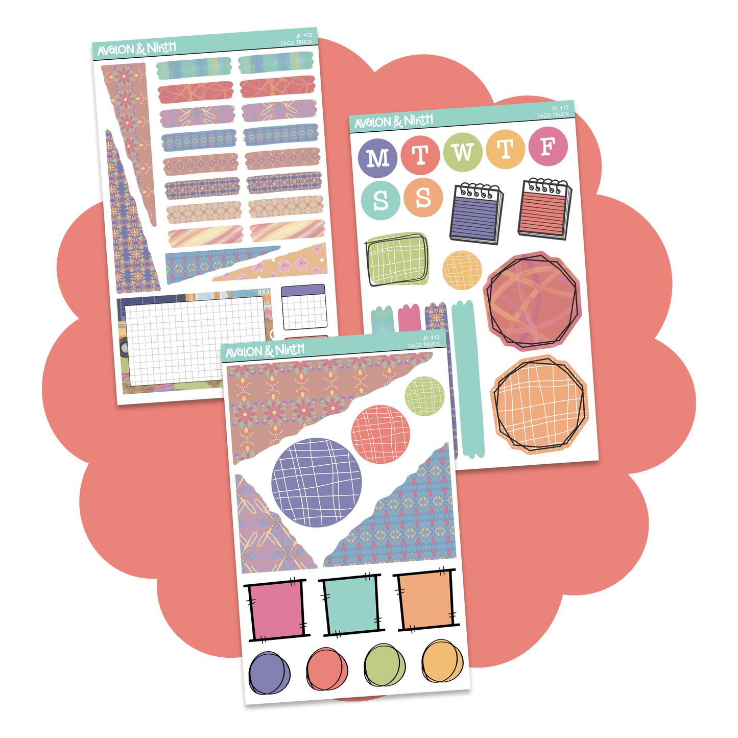 Taco Truck Journaling Kit // JK472