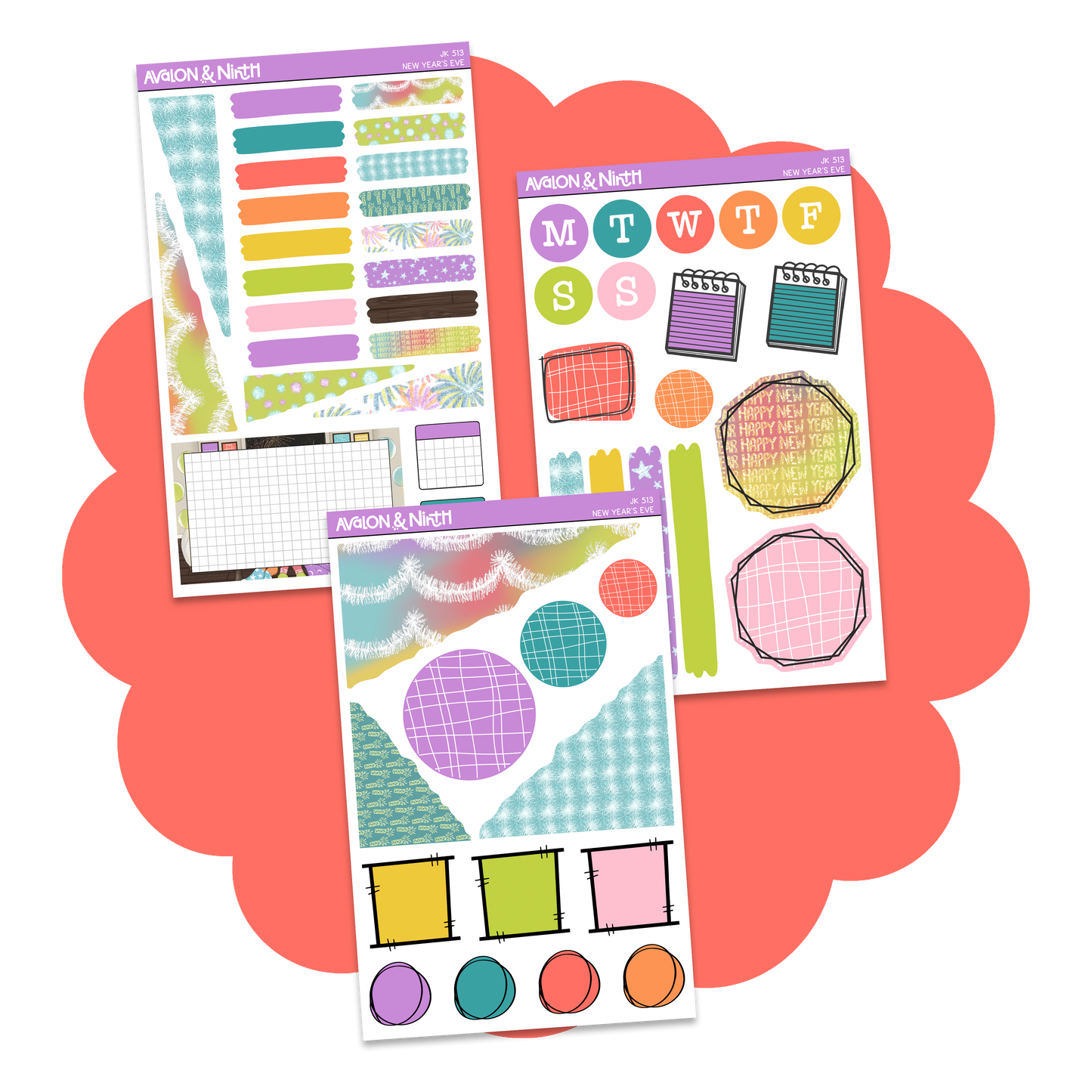 New Year's Eve Journaling Kit // JK513