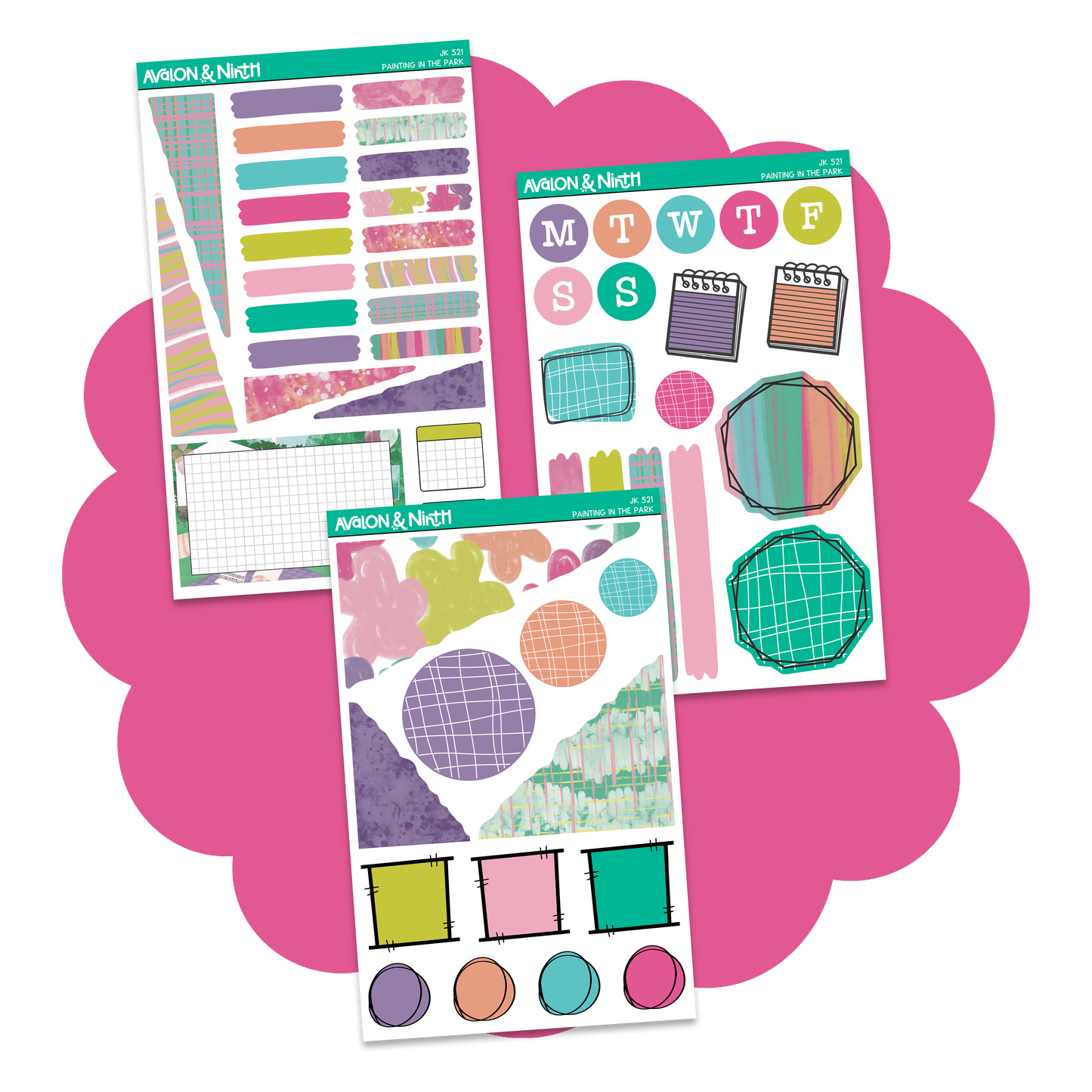 Painting in the Park Journaling Kit // JK521