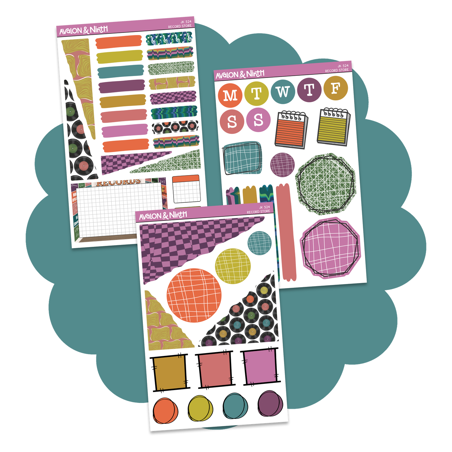 Record Store Journaling Kit // JK524