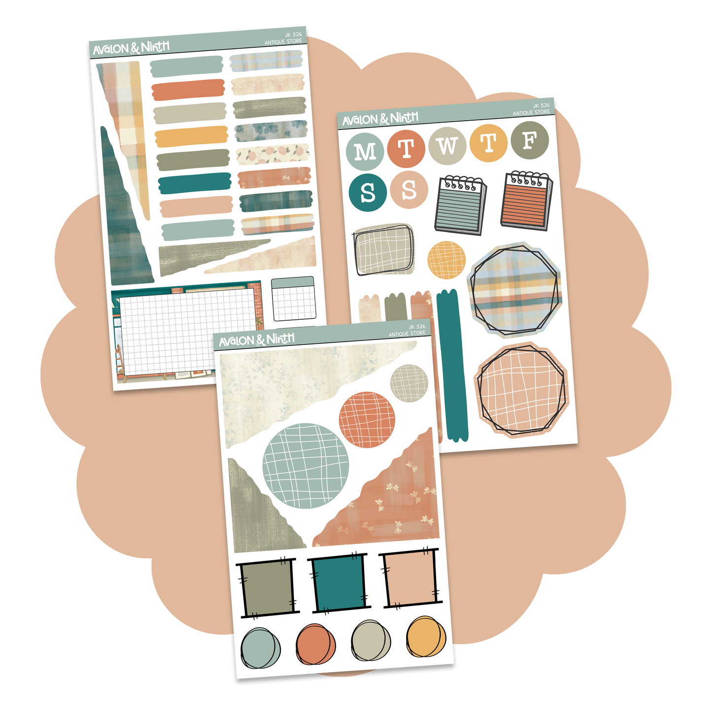 Antique Store Journaling Kit // JK526