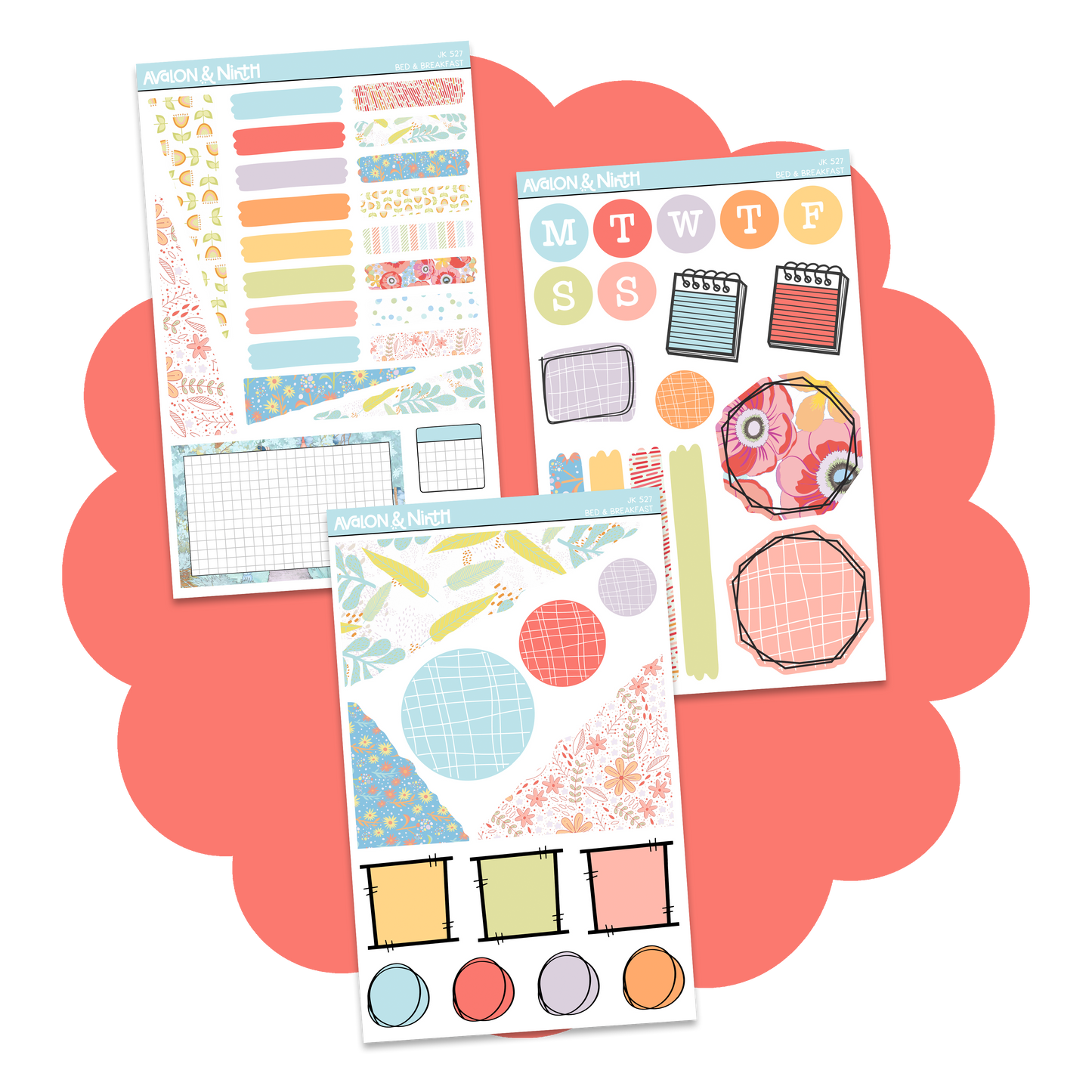 Bed & Breakfast Journaling Kit // JK527