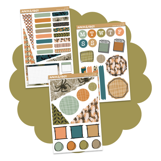 Spooky Petting Zoo Journaling Kit // JK538