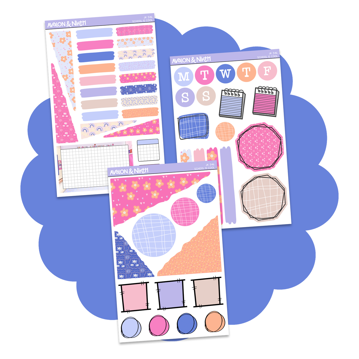 School Is Cool Journaling Kit // JK546