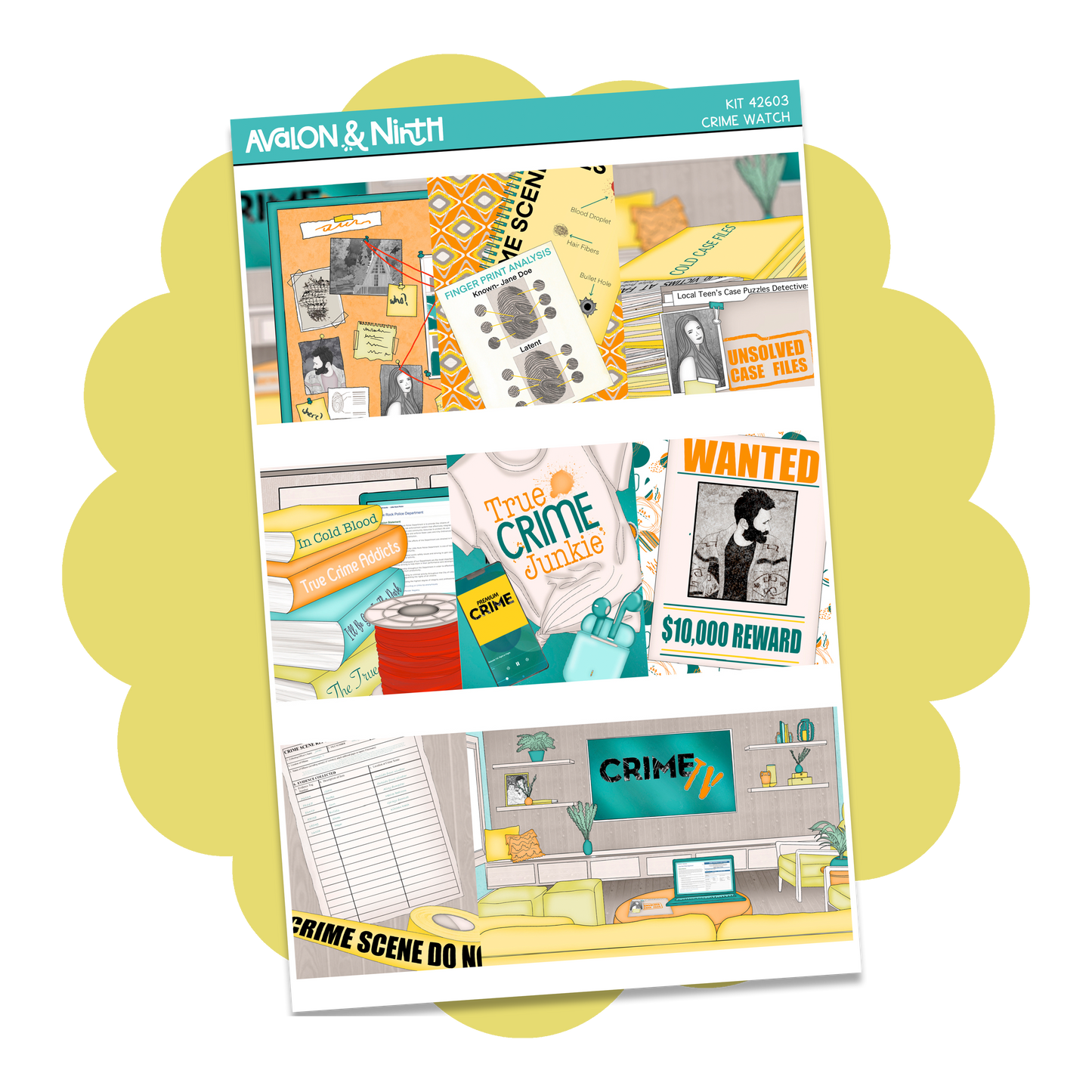 Crime Watch Weekly Kit // KIT42601