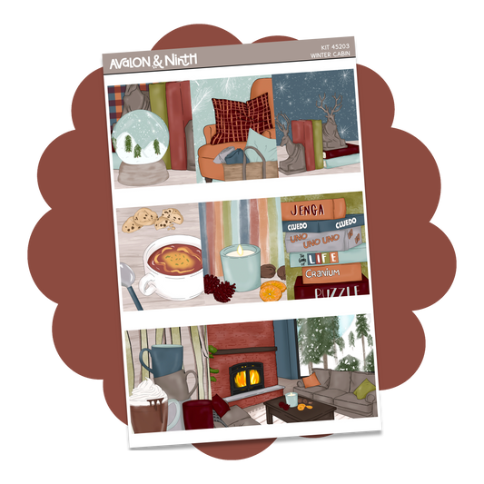 Winter Cabin Weekly Kit // KIT45201