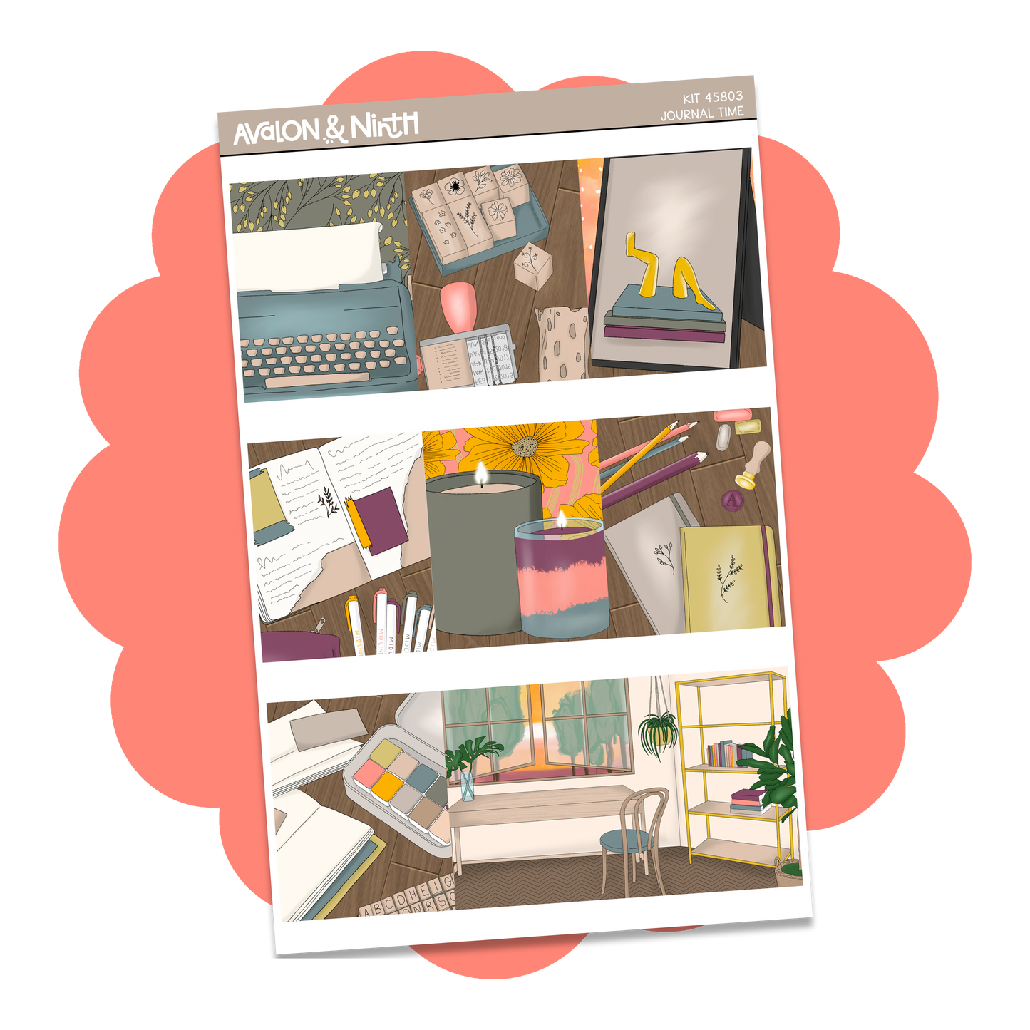 Journal Time Weekly Kit // KIT45801