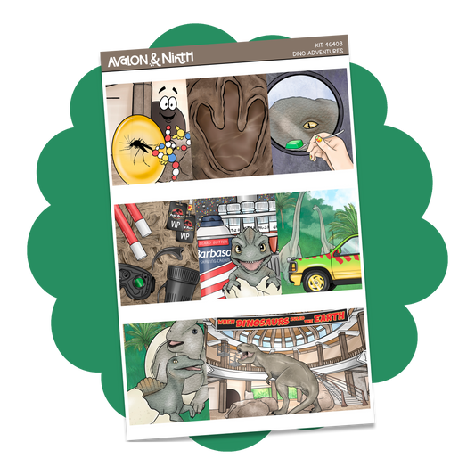 Dino Adventures Weekly Kit // KIT46401