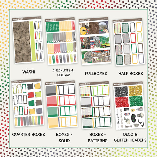 Dino Adventures Weekly Kit // KIT46401