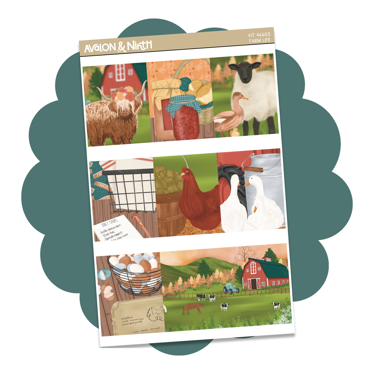 Farm Life Weekly Kit // KIT46601