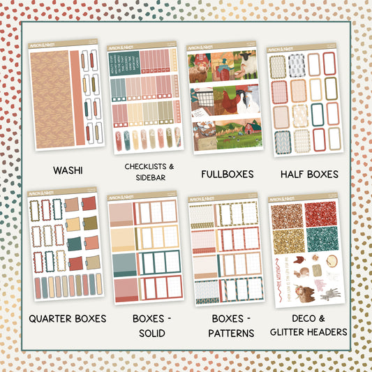 Farm Life Weekly Kit // KIT46601