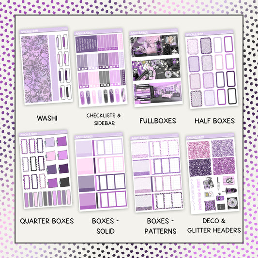 Halloween Grunge Weekly Kit // KIT50201