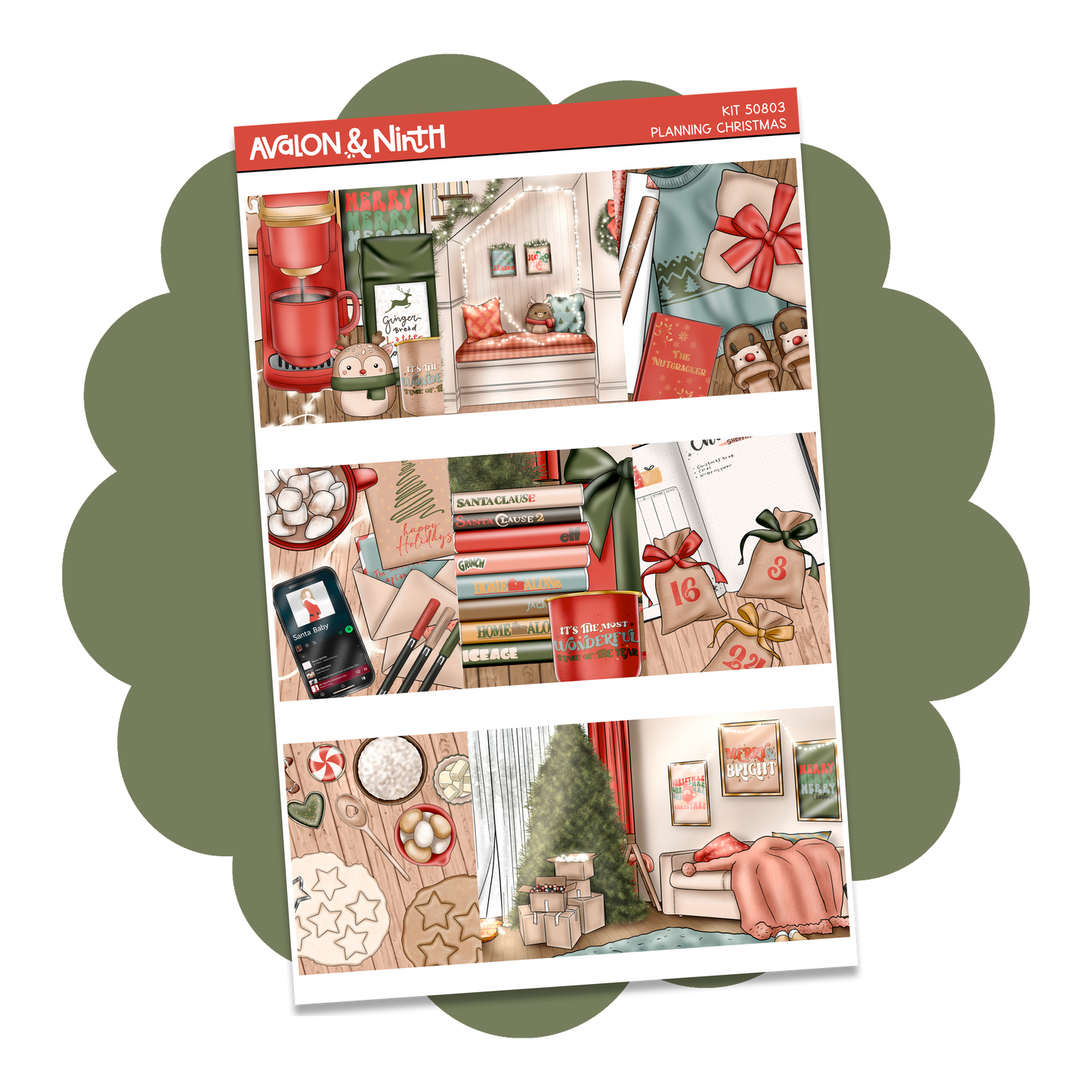 Planning Christmas Weekly Kit // KIT50801