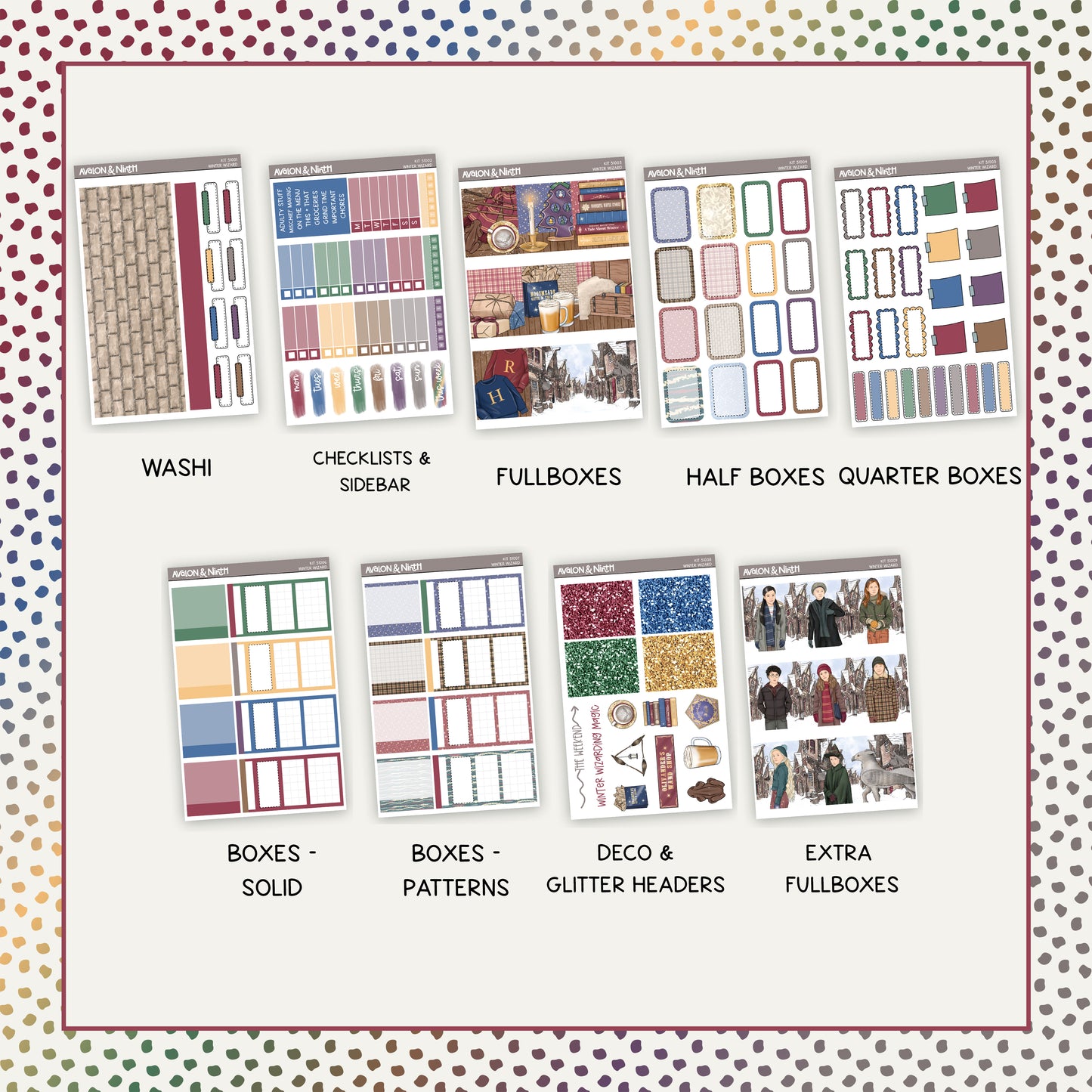 Winter Wizard Weekly Kit // KIT51001