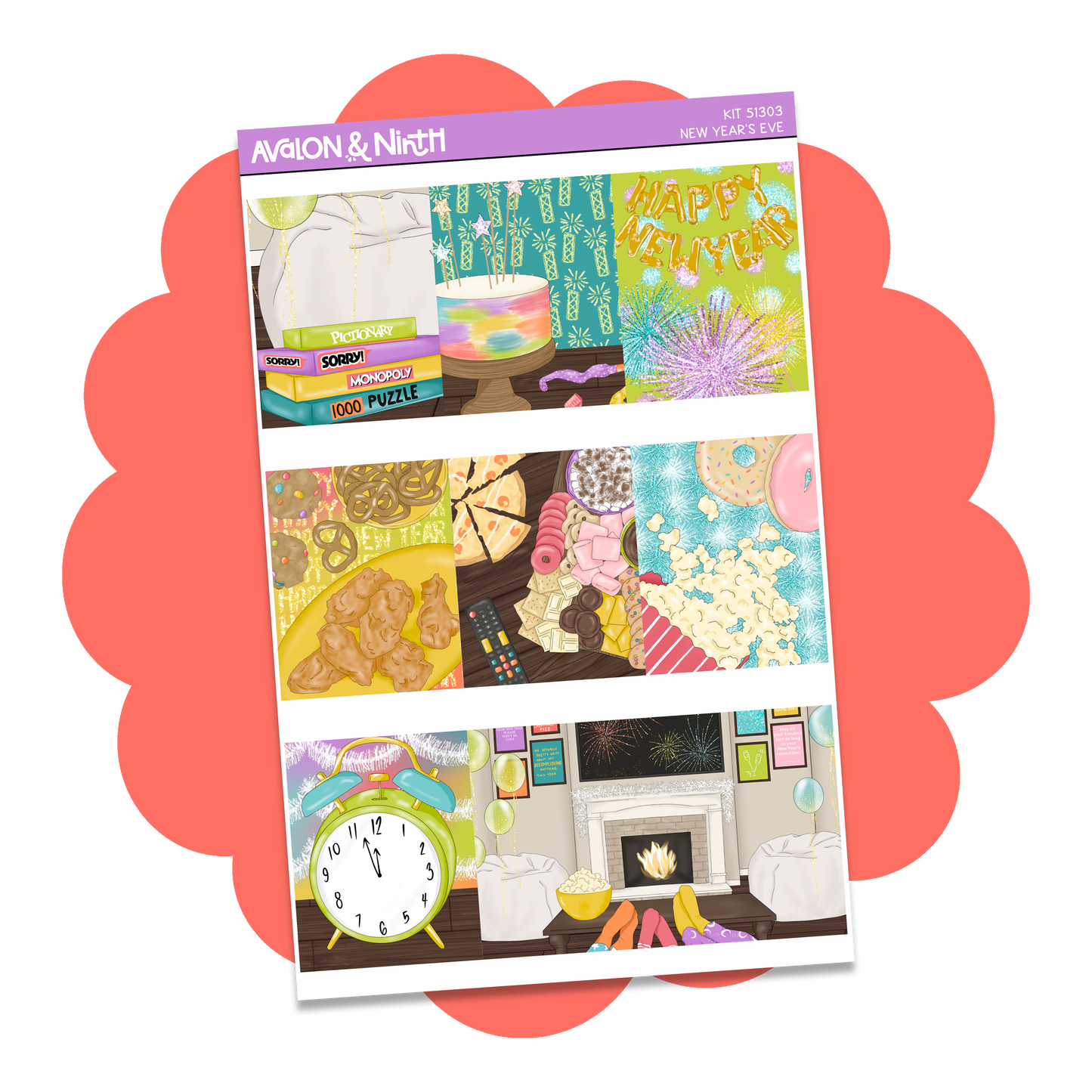 New Year's Eve Weekly Kit // KIT51301