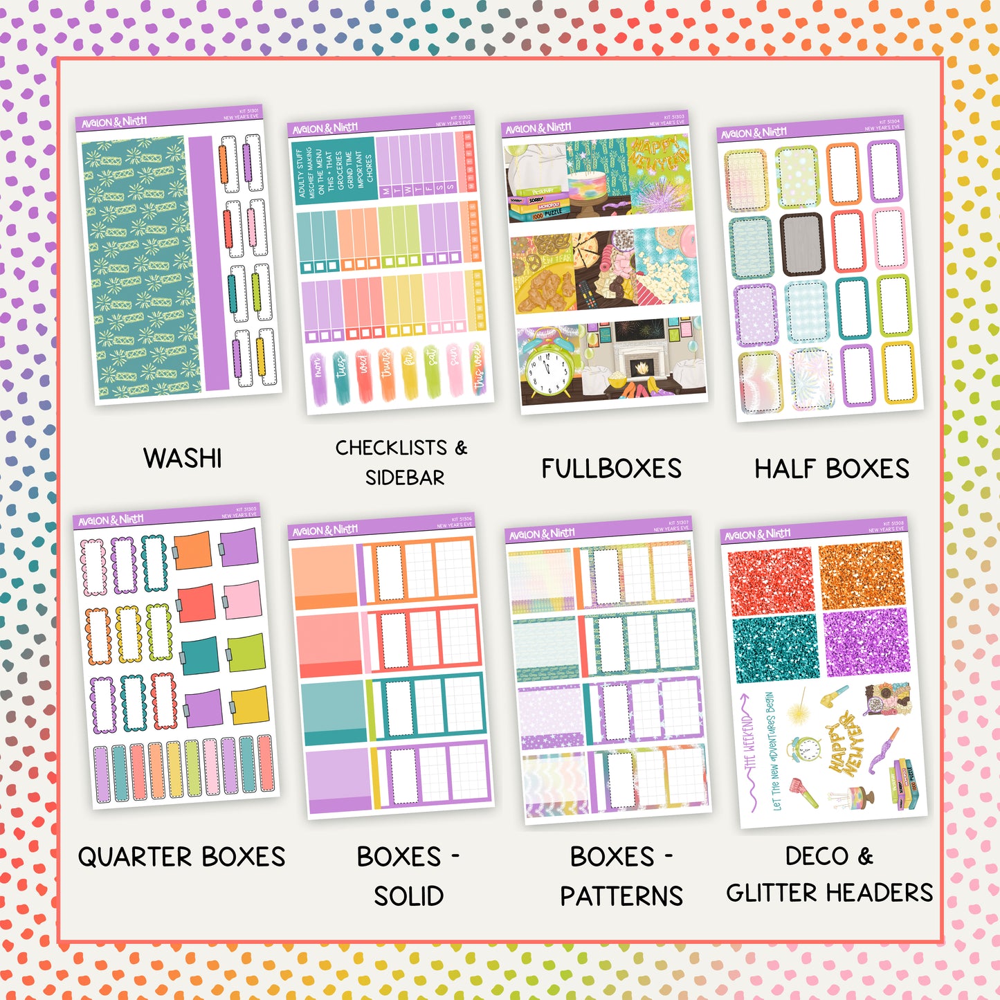 New Year's Eve Weekly Kit // KIT51301