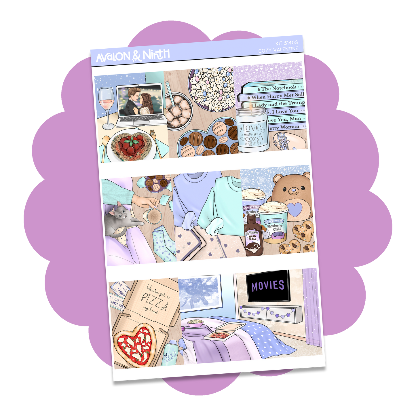 Cozy Valentine Weekly Kit // KIT51401