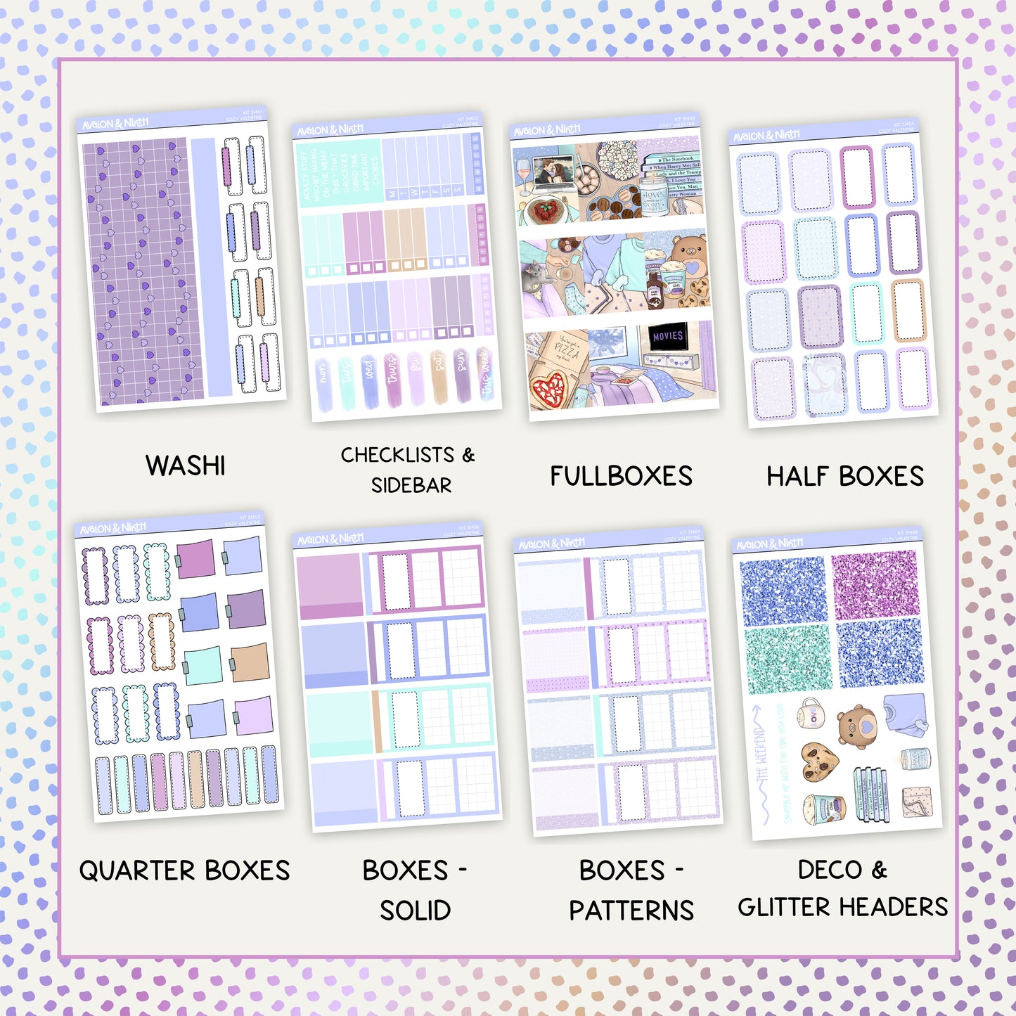 Cozy Valentine Weekly Kit // KIT51401